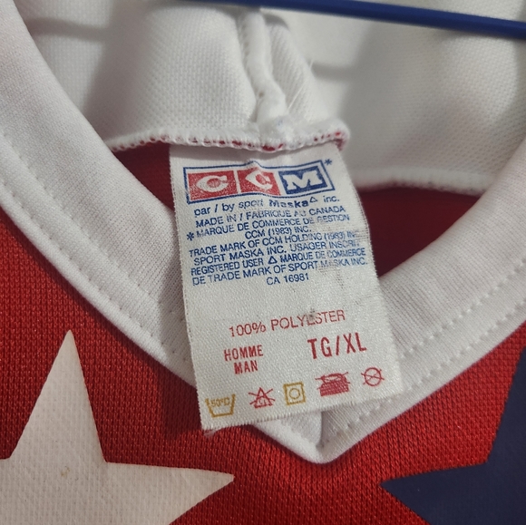 SOLD - Washington Capitals CCM - Away (1983-85) - Picture 6 of 11